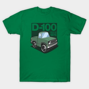 D100 - 1976 (Light Green Iridescent) T-Shirt